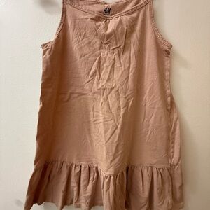 H&M Kids Sleeveless Dress in Beige